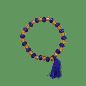 pulsera de cuentas de cristal